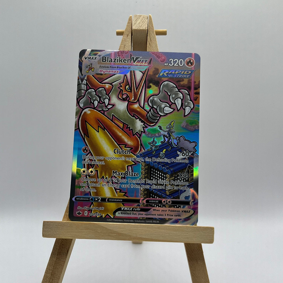 Blaziken VMAX (Alternate Art Secret)