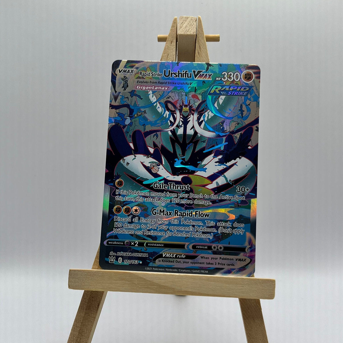 Rapid Strike Urshifu VMAX (Alternate Art Secret) - SWSH05: Battle Styl Rapid Strike Urshifu VMAX (Alternate Art Secret) - SWSH05: Battle Styl