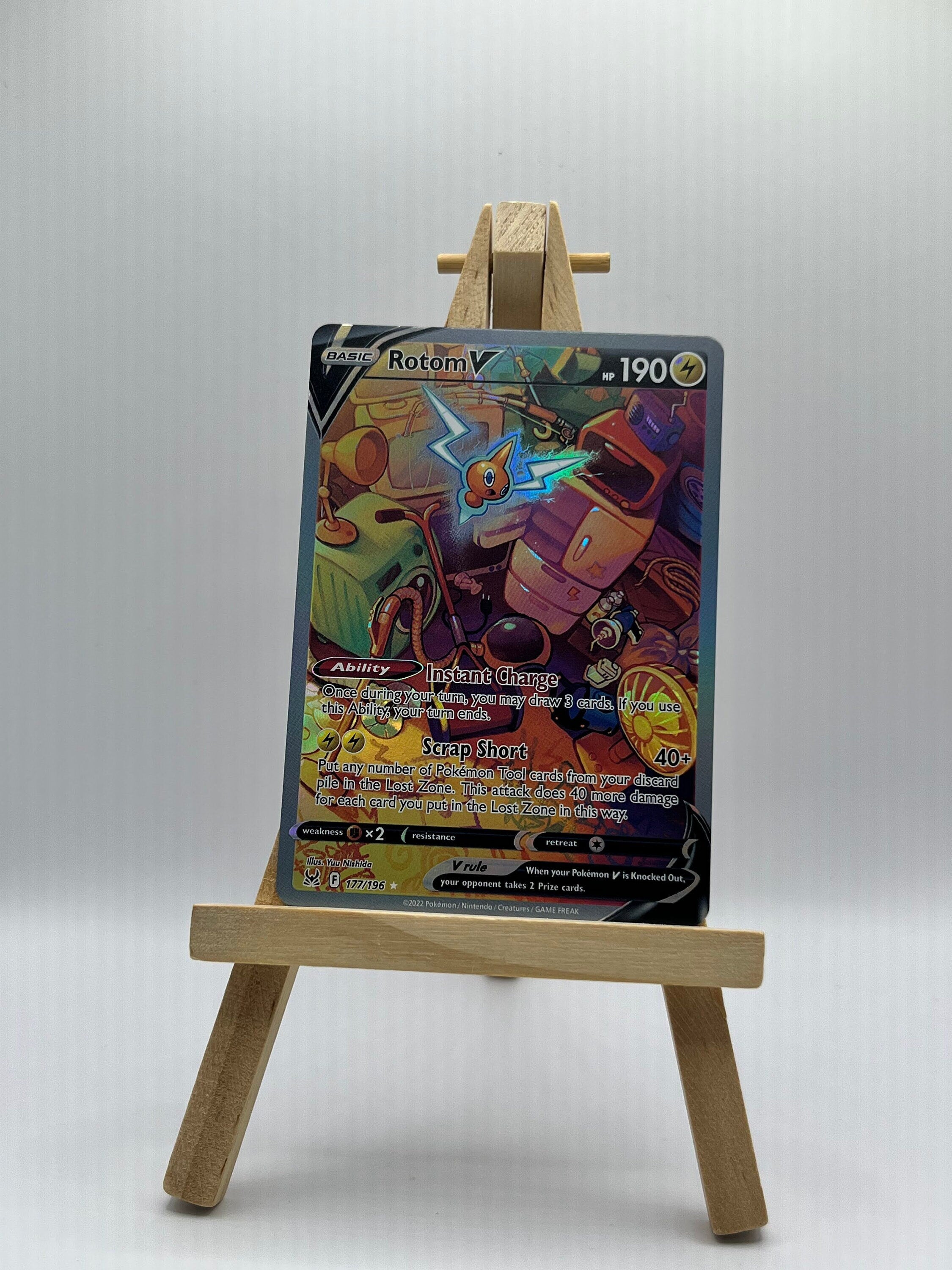 Rotom V (Alternate Full Art) - SWSH11: Lost Origin (SWSH11)