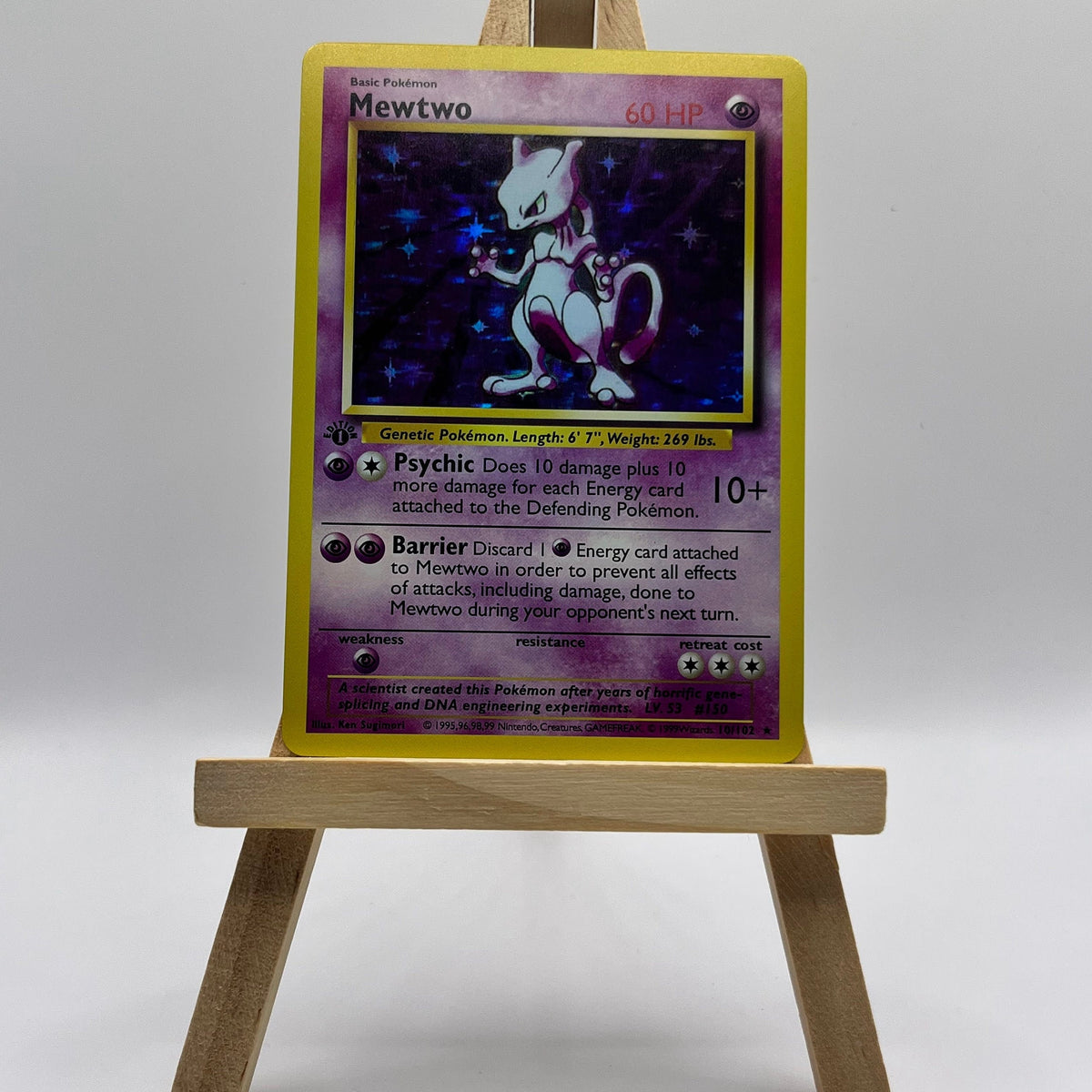 Mewtwo · Base Set First Edition #10 (Shadowless)