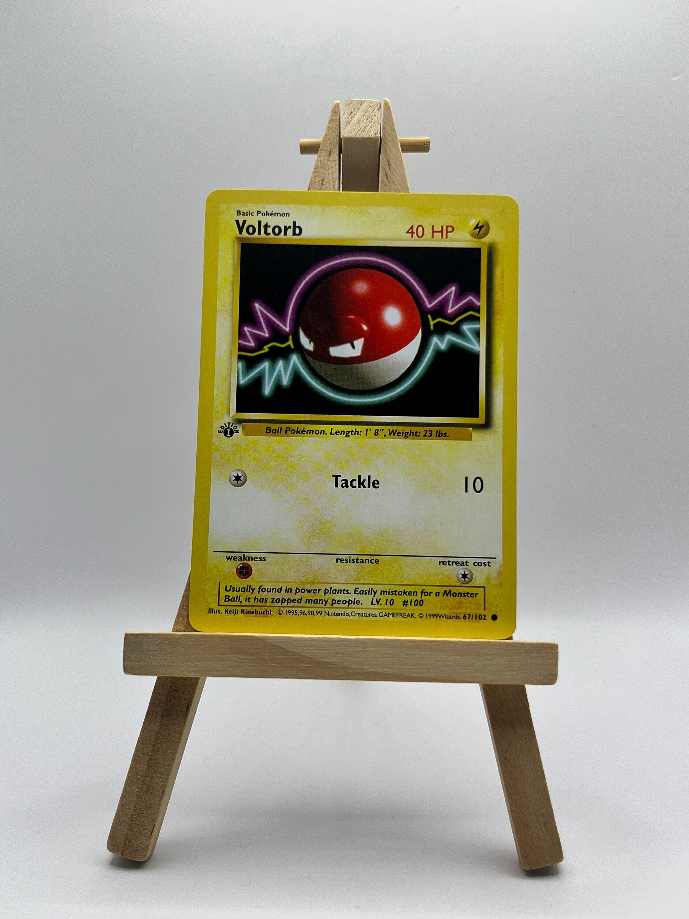 Voltorb · Base Set First Edition #67(Shadowless)