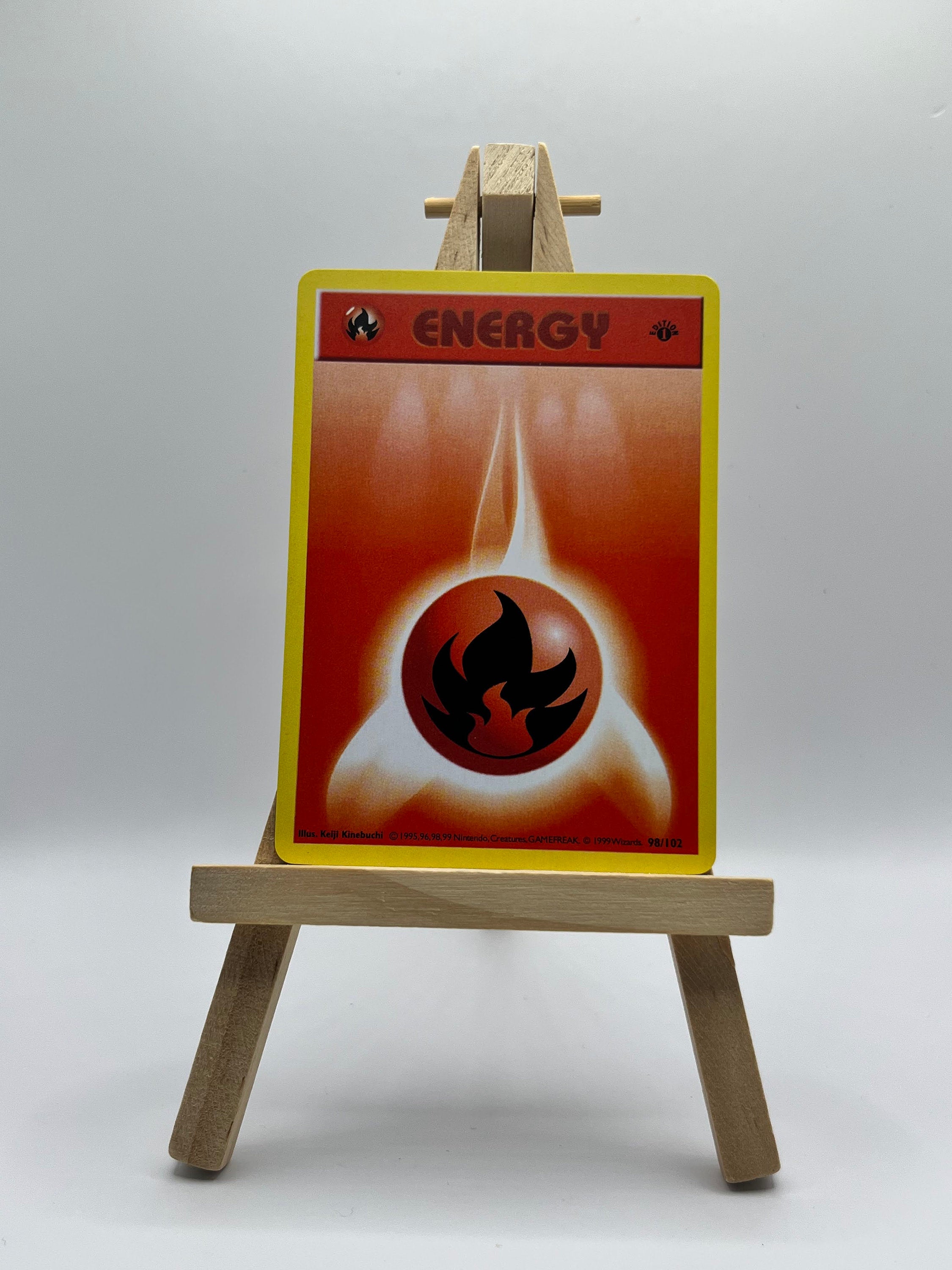 Fire Energy · Base Set First Edition #98(Shadowless)