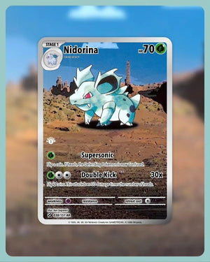nidorina pokemon card (Skyridge 83/144) (International TCG) TCG Collector Weakness Psychic 2 Retreat Cost Nidorina Cards | Dex -